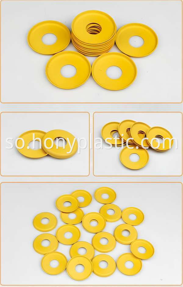 Customized PTFE Piston Bowls PTFE Piston Rings PI Polyimide Firing Pins Piston Bowls Free Proofing-5